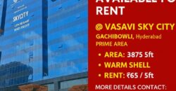 Office space for rent Hyderabad