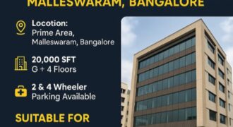 Commercial building for rent in Bangalore