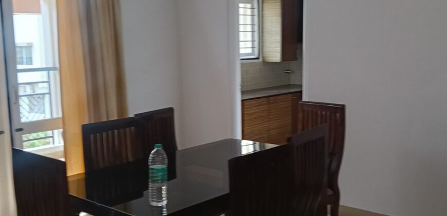 3 bhk furnished flat for rent
